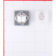 Розетка Systeme Electric Glossa встраиваемая белая со шторками (GSL000145)