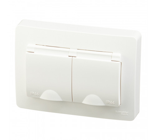 Розетка Systeme Electric Blanca встраиваемая молочная со шторками (BLNRS441122) Розетка Systeme Electric Blanca встраиваемая молочная со шторками (BLNRS441122)