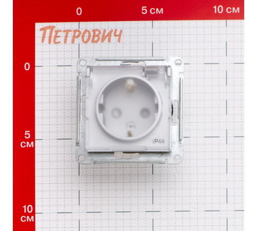 Розетка Systeme Electric AtlasDesign Aqua встраиваемая алюминий со шторками с крышкой (ATN440346) Розетка Systeme Electric AtlasDesign Aqua встраиваемая алюминий со шторками с крышкой (ATN440346)