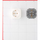 Розетка Legrand Quteo накладная белая (782211)