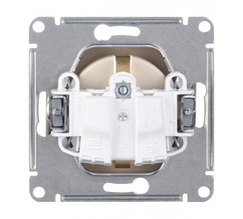 Розетка Systeme Electric Glossa встраиваемая бежевая (GSL000243) Розетка Systeme Electric Glossa встраиваемая бежевая (GSL000243)