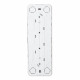 Розетка Systeme Electric Blanca накладная белая (BLNRA000411)