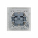 Розетка EKF Минск встраиваемая белая со шторками (ERR10-022-100)