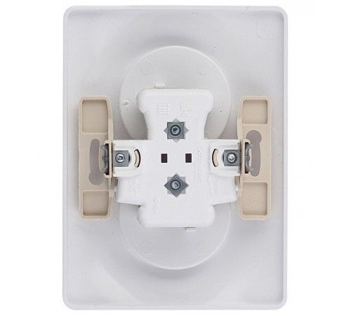 Розетка Systeme Electric Glossa встраиваемая белая (GSL000120) Розетка Systeme Electric Glossa встраиваемая белая (GSL000120)