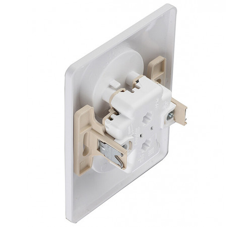 Розетка Systeme Electric Glossa встраиваемая белая (GSL000120) Розетка Systeme Electric Glossa встраиваемая белая (GSL000120)