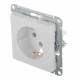 Розетка Systeme Electric AtlasDesign встраиваемая белая (ATN000143)