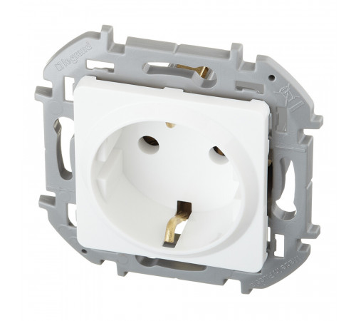 Розетка Legrand Inspiria встраиваемая белая (673720) Розетка Legrand Inspiria встраиваемая белая (673720)