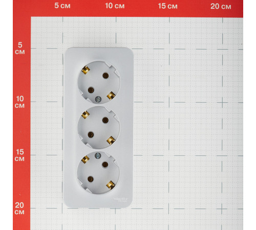 Розетка Systeme Electric Blanca накладная алюминий (BLNRA010313) Розетка Systeme Electric Blanca накладная алюминий (BLNRA010313)