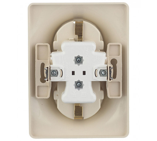 Розетка Systeme Electric Glossa встраиваемая бежевая (GSL000224) Розетка Systeme Electric Glossa встраиваемая бежевая (GSL000224)