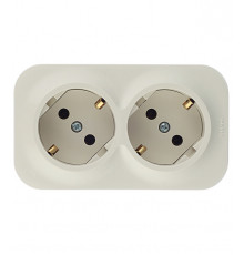 Розетка Legrand Quteo накладная слоновая кость (782263)