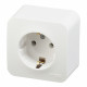 Розетка Systeme Electric Blanca накладная белая (BLNRA010111)