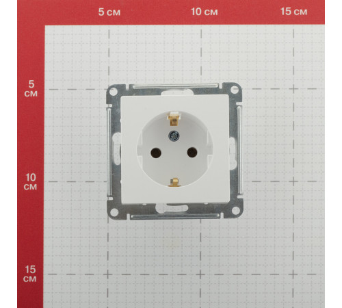 Розетка Systeme Electric AtlasDesign встраиваемая белая (ATN000143) Розетка Systeme Electric AtlasDesign встраиваемая белая (ATN000143)