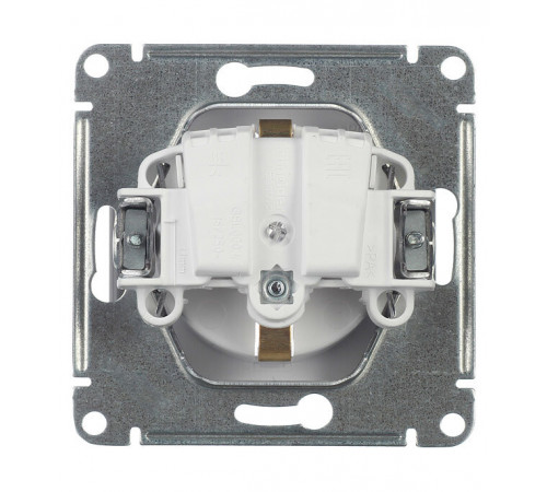 Розетка Systeme Electric Glossa встраиваемая белая (GSL000143) Розетка Systeme Electric Glossa встраиваемая белая (GSL000143)