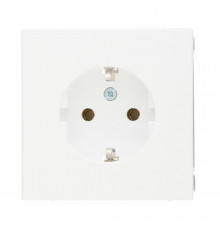 Розетка Systeme Electric ArtGallery встраиваемая белая (GAL000143)