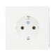 Розетка Systeme Electric ArtGallery встраиваемая белая (GAL000143)
