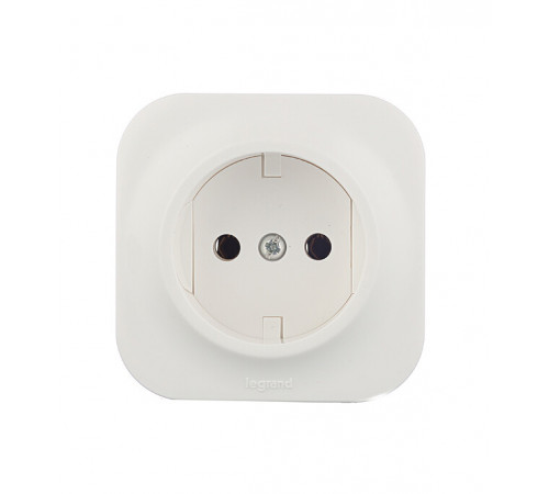Розетка Legrand Quteo накладная белая (782210) Розетка Legrand Quteo накладная белая (782210)