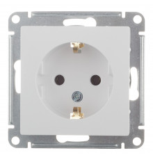 Розетка Systeme Electric AtlasDesign встраиваемая белая (ATN000143)