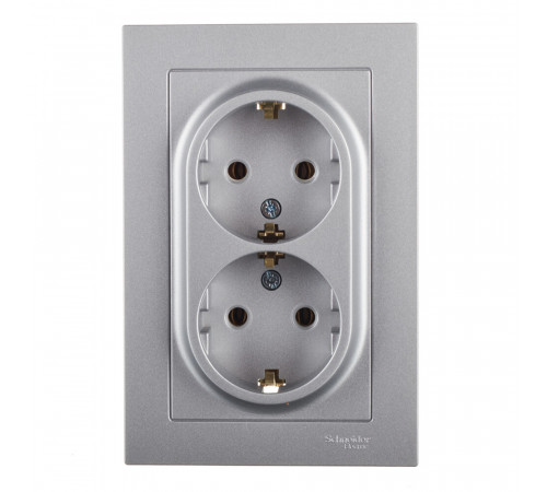 Розетка Systeme Electric AtlasDesign встраиваемая алюминий (ATN000324) Розетка Systeme Electric AtlasDesign встраиваемая алюминий (ATN000324)