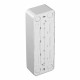 Розетка Systeme Electric Blanca накладная алюминий со шторками (BLNRA011413)