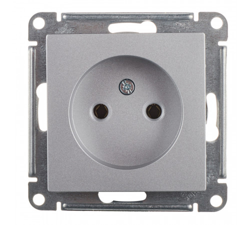 Розетка Systeme Electric AtlasDesign встраиваемая алюминий (ATN000341) Розетка Systeme Electric AtlasDesign встраиваемая алюминий (ATN000341)
