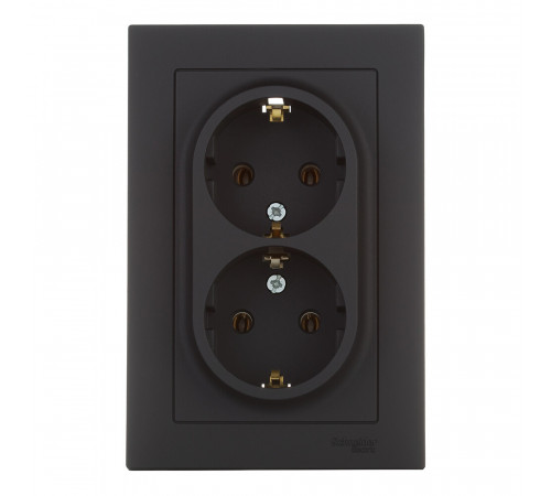 Розетка Systeme Electric AtlasDesign встраиваемая карбон (ATN001024) Розетка Systeme Electric AtlasDesign встраиваемая карбон (ATN001024)