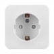 Розетка Systeme Electric Blanca накладная белая со шторками (BLNRA011111)