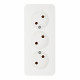 Розетка Systeme Electric Blanca накладная белая (BLNRA000311)