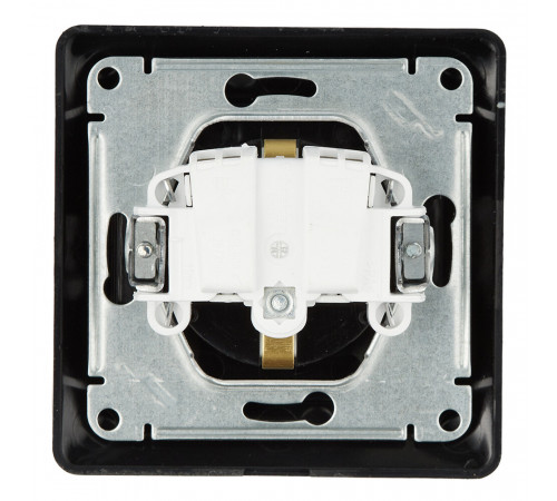 Розетка Systeme Electric Glossa встраиваемая антрацит со шторками с крышкой (GSL000748) Розетка Systeme Electric Glossa встраиваемая антрацит со шторками с крышкой (GSL000748)