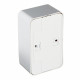 Розетка Systeme Electric Blanca накладная алюминий со шторками (BLNRA011213)