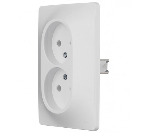 Розетка Systeme Electric Glossa встраиваемая белая (GSL000120) Розетка Systeme Electric Glossa встраиваемая белая (GSL000120)