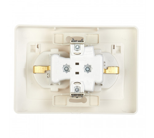 Розетка Systeme Electric Blanca встраиваемая молочная со шторками (BLNRS441122) Розетка Systeme Electric Blanca встраиваемая молочная со шторками (BLNRS441122)