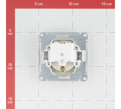 Розетка Systeme Electric AtlasDesign встраиваемая бежевая со шторками с крышкой (ATN000246) Розетка Systeme Electric AtlasDesign встраиваемая бежевая со шторками с крышкой (ATN000246)