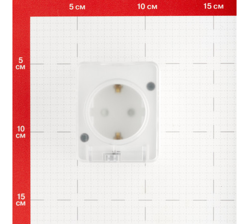 Розетка Systeme Electric AtlasDesign Profi54 накладная белая со шторками с крышкой (ATN540145) Розетка Systeme Electric AtlasDesign Profi54 накладная белая со шторками с крышкой (ATN540145)