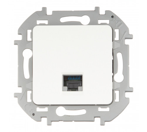 Розетка компьютерная Legrand Inspiria встраиваемая белая RJ45 (673825)
