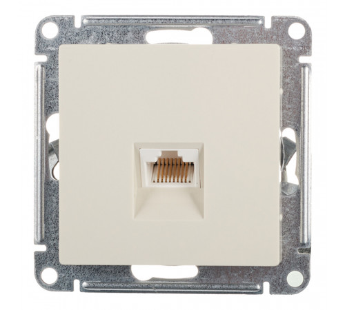 Розетка компьютерная Systeme Electric AtlasDesign встраиваемая бежевая RJ45 (ATN000283) Розетка компьютерная Systeme Electric AtlasDesign встраиваемая бежевая RJ45 (ATN000283)