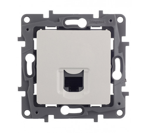 Розетка компьютерная Legrand Etika встраиваемая белая RJ45 (672241) Розетка компьютерная Legrand Etika встраиваемая белая RJ45 (672241)
