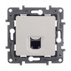 Розетка компьютерная Legrand Etika встраиваемая белая RJ45 (672241)