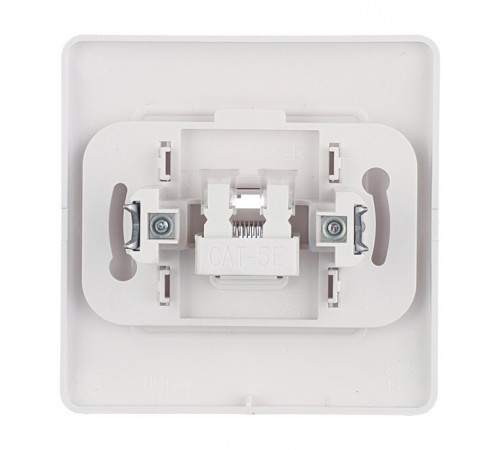 Розетка компьютерная Systeme Electric Blanca встраиваемая белая RJ45 (BLNIS045001)