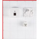Розетка компьютерная Systeme Electric Blanca накладная белая RJ45 (BLNIA045001)