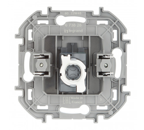 Розетка компьютерная Legrand Inspiria встраиваемая антрацит RJ45 (673828) Розетка компьютерная Legrand Inspiria встраиваемая антрацит RJ45 (673828)