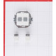 Розетка компьютерная Simon 15 встраиваемая белая 2хRJ45 (1591593-030)