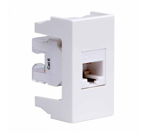 Розетка для кабель-канала компьютерная DKC Viva белая RJ45 2 модуля (45058) Розетка для кабель-канала компьютерная DKC Viva белая RJ45 2 модуля (45058)