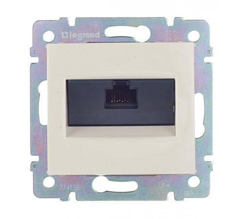 Розетка компьютерная Legrand Valena встраиваемая слоновая кость RJ45 (695624) Розетка компьютерная Legrand Valena встраиваемая слоновая кость RJ45 (695624)