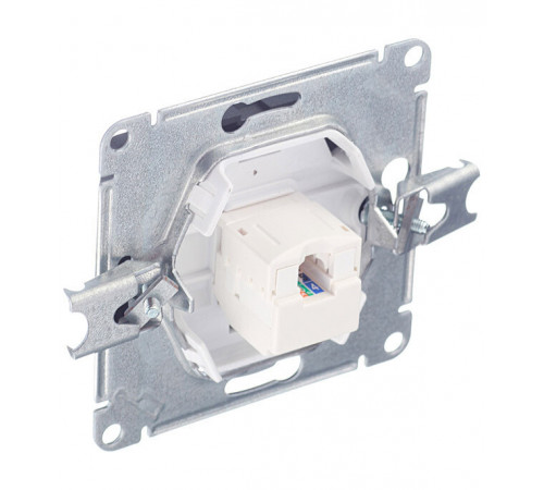 Розетка компьютерная Systeme Electric Glossa встраиваемая антрацит RJ45 (GSL000781К) Розетка компьютерная Systeme Electric Glossa встраиваемая антрацит RJ45 (GSL000781К)