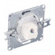 Розетка компьютерная Systeme Electric Glossa встраиваемая антрацит RJ45 (GSL000781К)