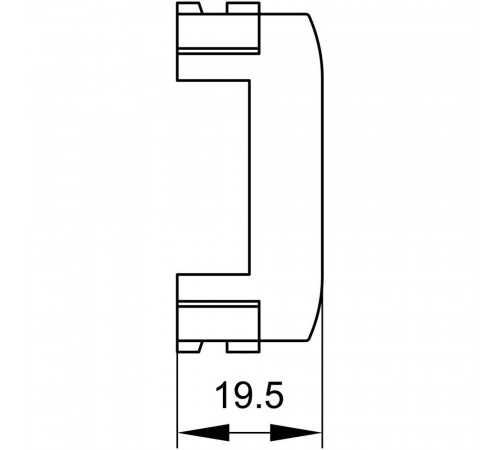 Розетка для кабель-канала компьютерная DKC Brava белая RJ45 2 модуля (76654B) Розетка для кабель-канала компьютерная DKC Brava белая RJ45 2 модуля (76654B)