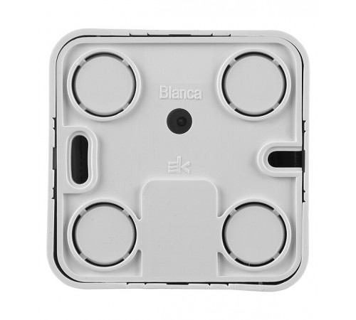 Розетка компьютерная Systeme Electric Blanca накладная белая RJ45 (BLNIA045001)