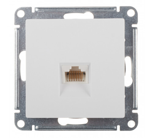 Розетка компьютерная Systeme Electric AtlasDesign встраиваемая белая RJ45 (ATN000183) Розетка компьютерная Systeme Electric AtlasDesign встраиваемая белая RJ45 (ATN000183)