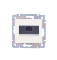 Розетка компьютерная Legrand Valena встраиваемая белая RJ45 (694286)