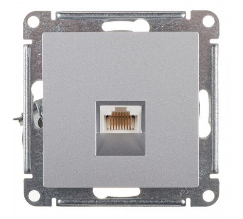 Розетка компьютерная Systeme Electric AtlasDesign встраиваемая алюминий RJ45 (ATN000383) Розетка компьютерная Systeme Electric AtlasDesign встраиваемая алюминий RJ45 (ATN000383)